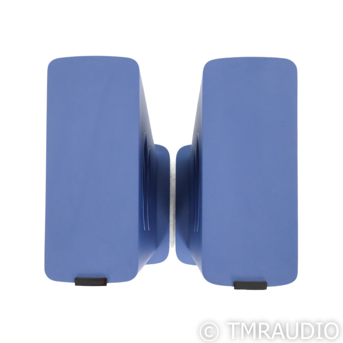 KEF LS60 Wireless Floorstanding Speakers; Royal Blue Pair