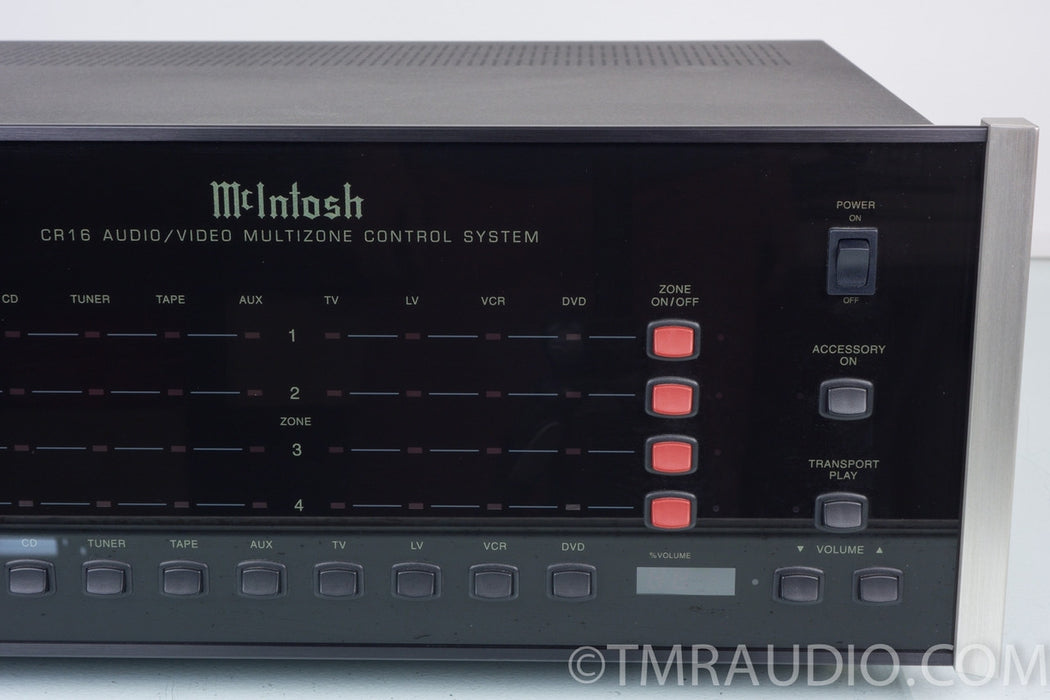 McIntosh CR-16 Audio Video Multi-zone Control System