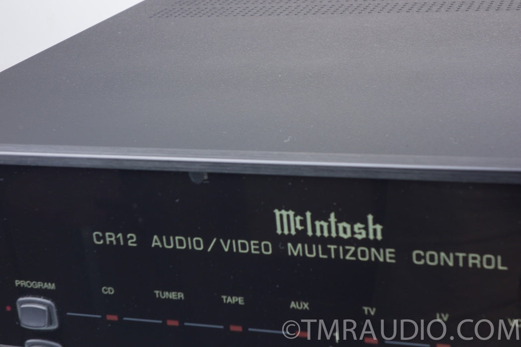 McIntosh CR12 Audio Video Multizone Control System