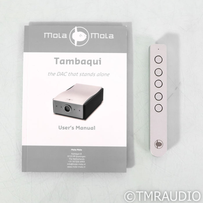 Mola Mola Tambaqui DAC; D/A Converter