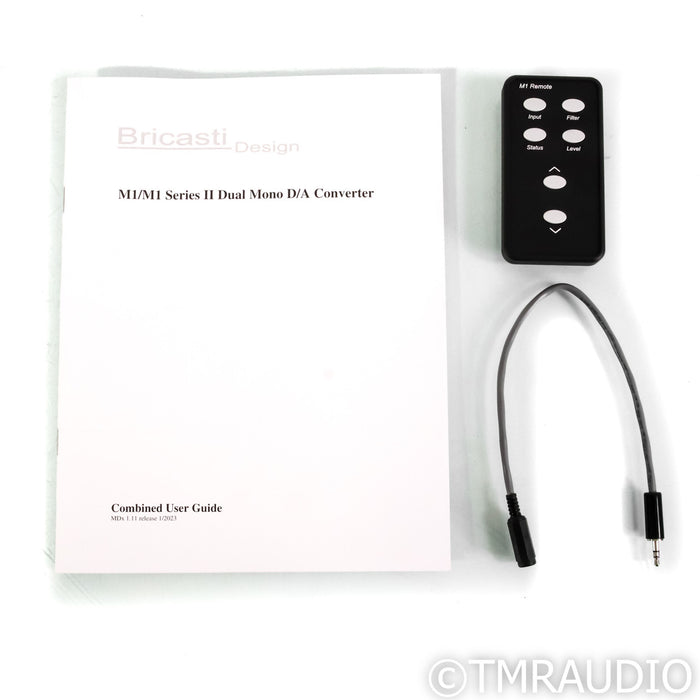Bricasti Design M1 Series II Dual Mono DAC; D/A Converter, w/ Network Card