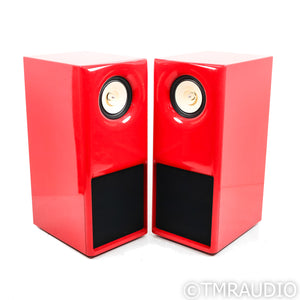 Earo Audio 8 Active Floorstanding Speakers; Gloss Red Pair