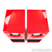 Earo Audio 8 Active Floorstanding Speakers; Gloss Red Pair