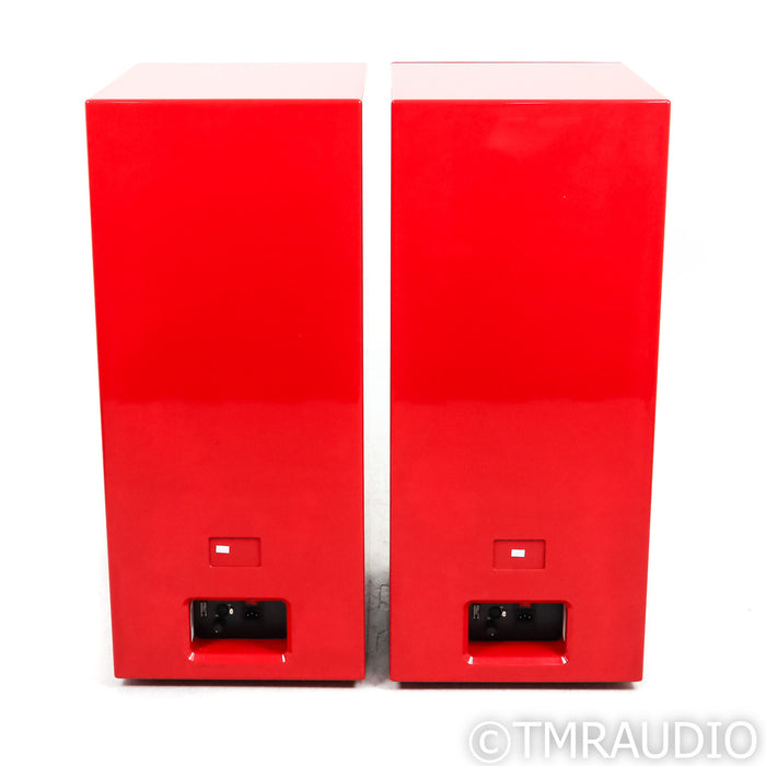 Earo Audio 8 Active Floorstanding Speakers; Gloss Red Pair