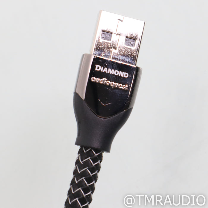 Audioquest Diamond USB Cable; 1.5m Digital Interconnect; 72v DBS