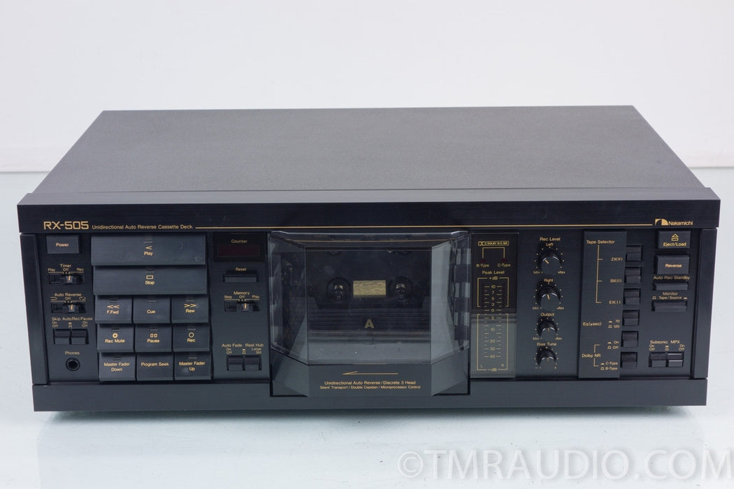 Nakamichi RX-505 Cassette Deck / Tape Recorder in OEM Box