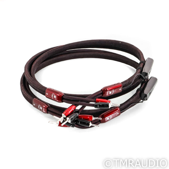 AudioQuest William Tell Zero Speaker Cables; 8ft Pair
