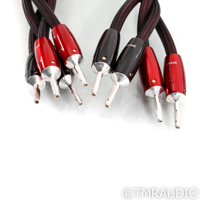 AudioQuest William Tell Zero Speaker Cables; 8ft Pair