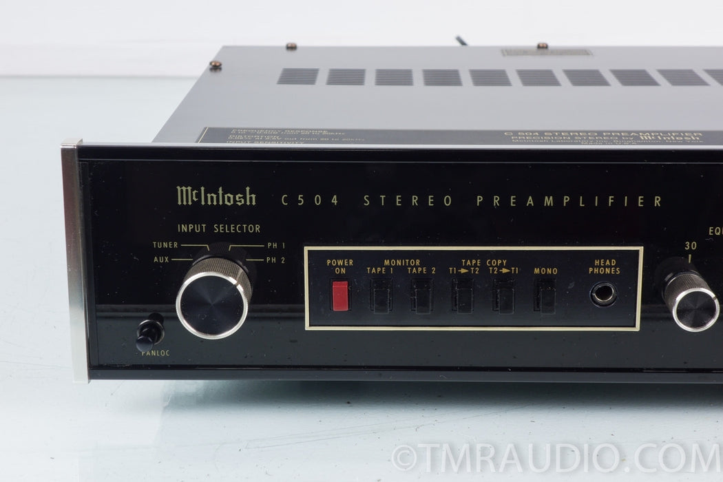 McIntosh C504 Stereo Preamplifier / Preamp EC in Factory Box