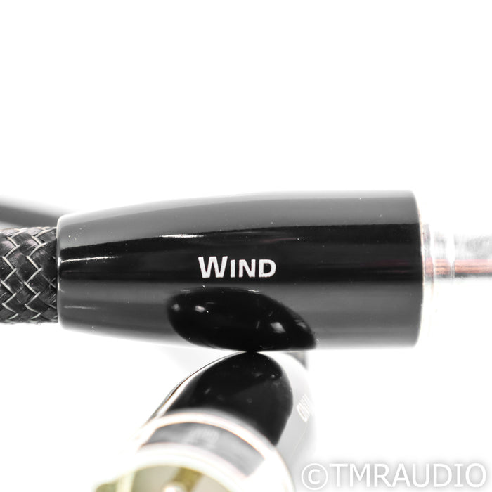 AudioQuest Wind XLR Cables; 1m Pair Balanced Interconnects