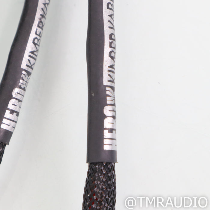 Kimber Kable Hero RCA Cables; 1m Pair Interconnects