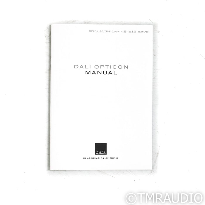 Dali Opticon 6 Floorstanding Speakers; Black Pair