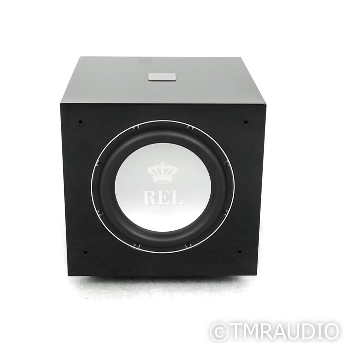 REL Acoustics S/812 12" Powered Subwoofer; Piano Black