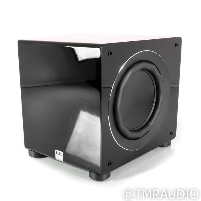 ELAC Varro DS1000 Dual 10" Powered Subwoofer; Gloss Black