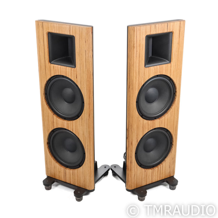 Spatial Audio X4 Premium Floorstanding Speakers; Ultralam / Black Pair