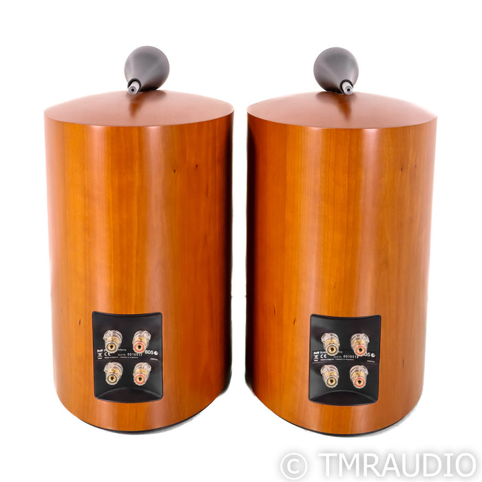 B&W 805S Bookshelf Speakers; Cherrywood Pair