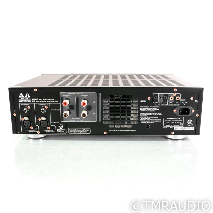 Marantz MM7025 Stereo Power Amplifier; AS-IS (R-Channel RCA Input Not Working)