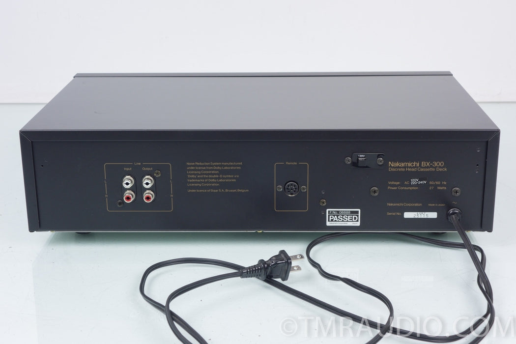 Nakamichi BX-300 Cassette Deck / Tape Recorder