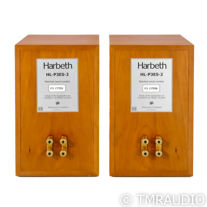 Harbeth HL-P3ES-2 Bookshelf Speakers; Cherry Pair