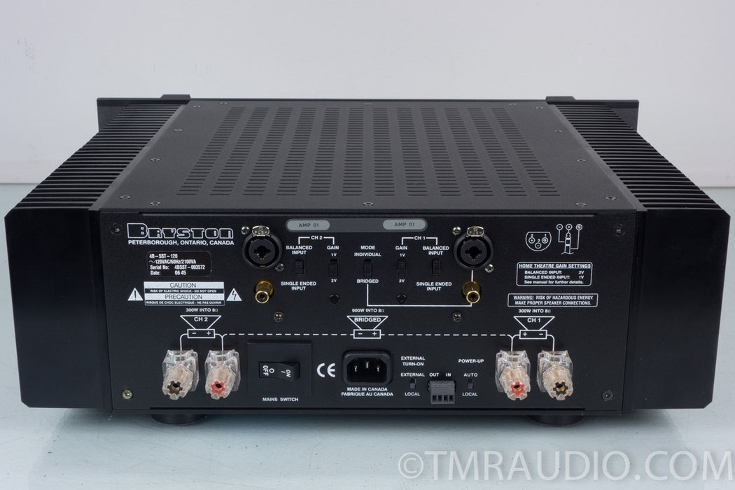 Bryston 4B-SST-120 Amplifier in Factory Box