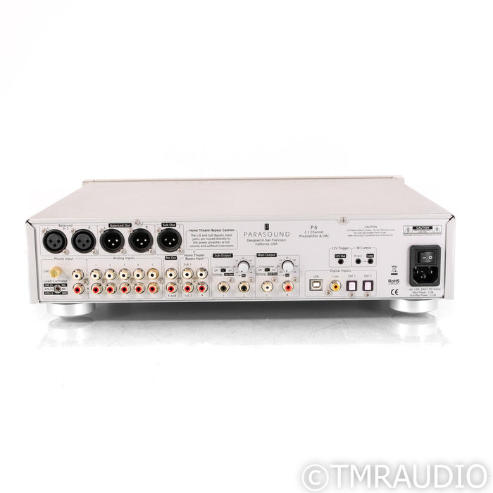 Parasound Halo P 6 Stereo Preamplifier; MM & MC Phono
