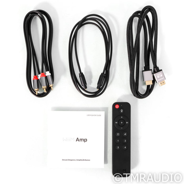 WiiM Amp Stereo Streaming Integrated Amplifier