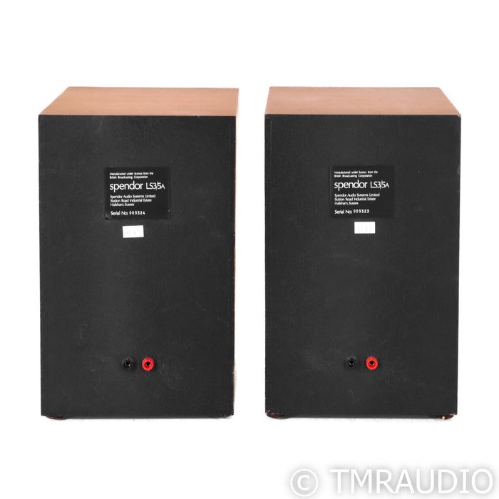 Spendor LS3/5a Bookshelf Speakers; Cherry Pair