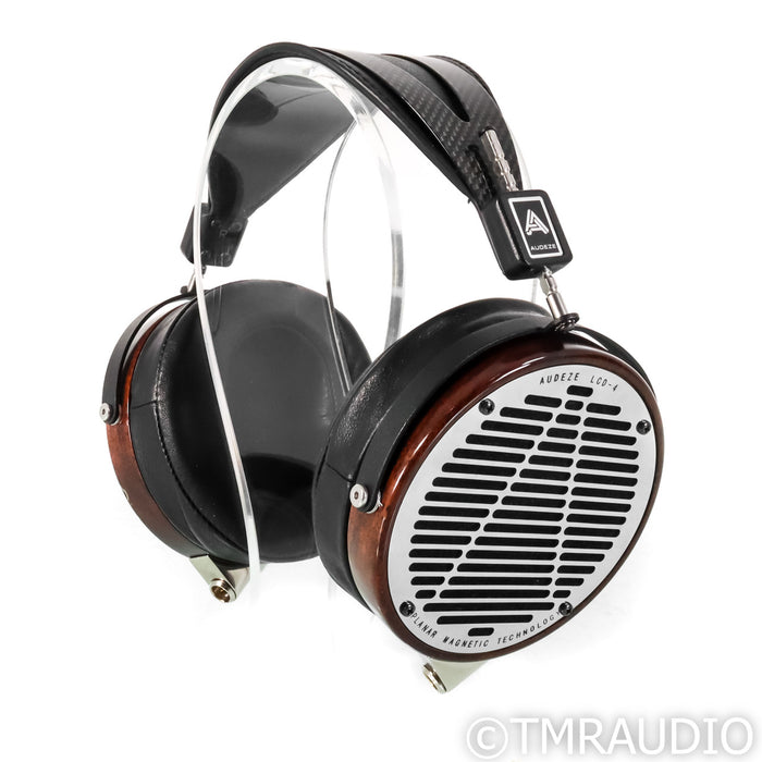 Audeze LCD-4 Open Back Planar Magnetic Headphones (Upgraded Cable)