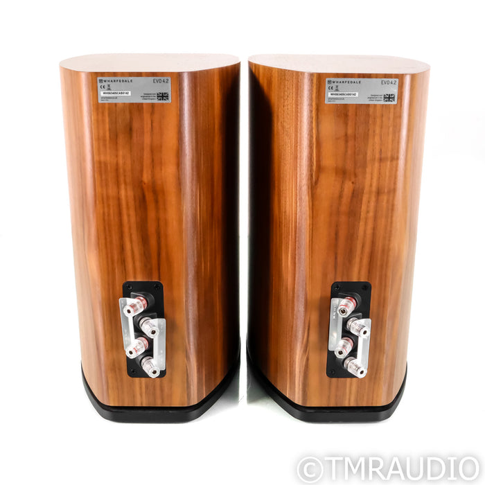 Wharfedale EVO 4.2 Bookshelf Speakers; Walnut Pair