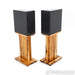 KEF Reference 1 Meta Bookshelf Speakers; Black & Copper Pair w/ Custom Stands