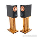 KEF Reference 1 Meta Bookshelf Speakers; Black & Copper Pair w/ Custom Stands