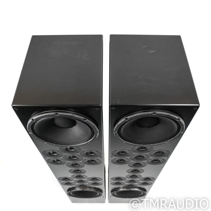 Tekton Design Moab Floorstanding Speakers; Black Pair w/ Optional Grills