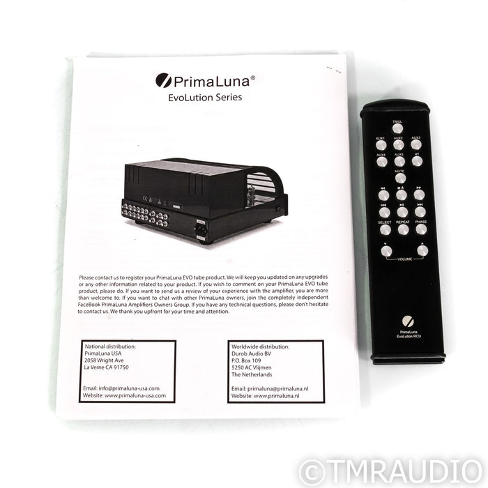 PrimaLuna EVO 400 Stereo Tube Preamplifier