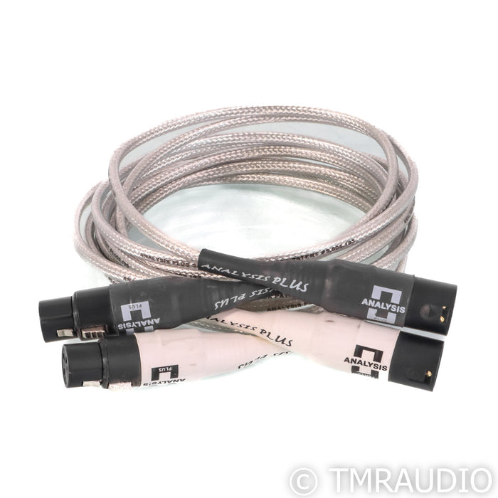 Analysis Plus Silver Apex XLR Cables; 2m Pair Balanced Interconnects