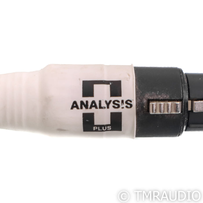 Analysis Plus Silver Apex XLR Cables; 2m Pair Balanced Interconnects