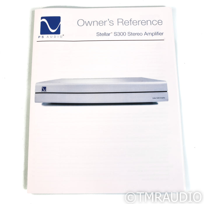 PS Audio Stellar S300 Stereo Power Amplifier