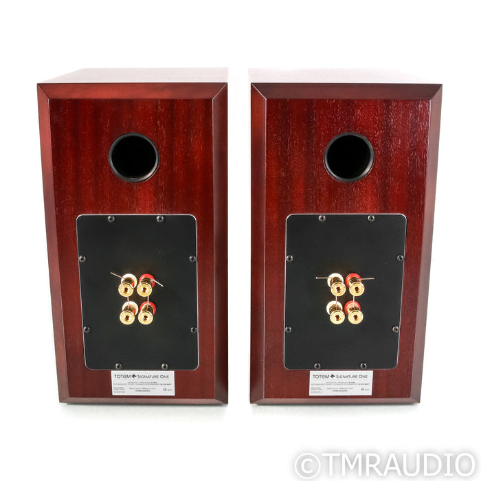 Totem Acoustic Signature One Bookshelf Speakers; Mahogany Pair