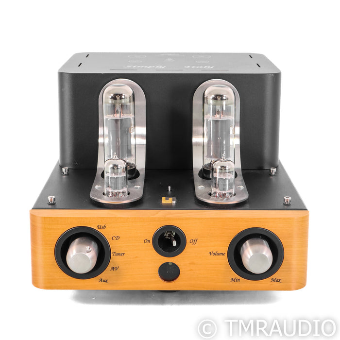 Unison Research Simply Italy Stereo Tube Integrated Amplifier; Cherry