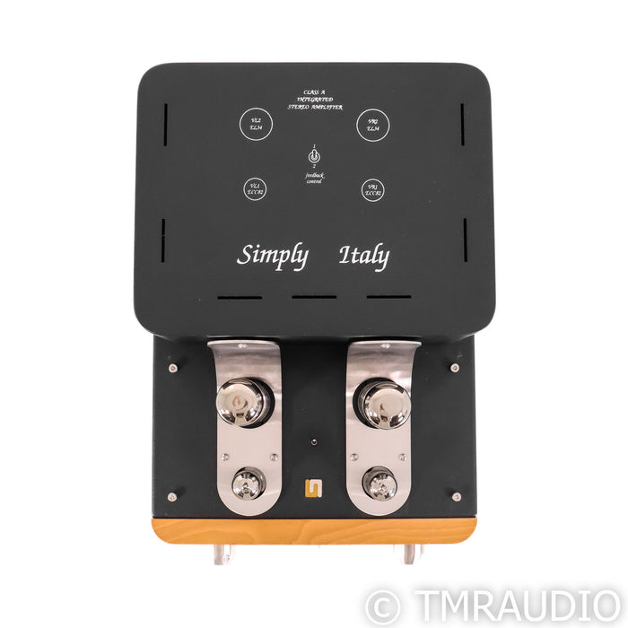Unison Research Simply Italy Stereo Tube Integrated Amplifier; Cherry