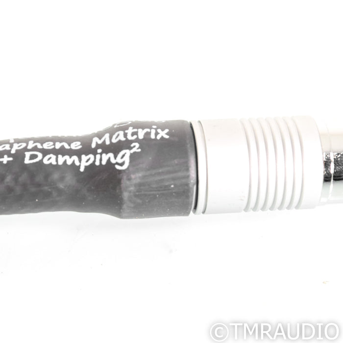 Cerious Technologies Graphene Matrix + Dampening Squared XLR Cables; 1m Pair