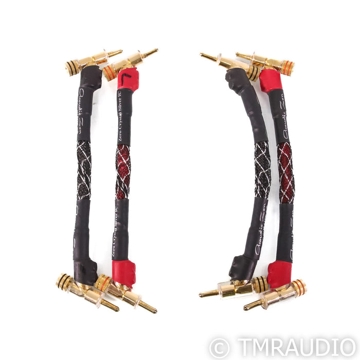 Acoustic Zen Absolute Bi-Wire Jumpers; Set of Four