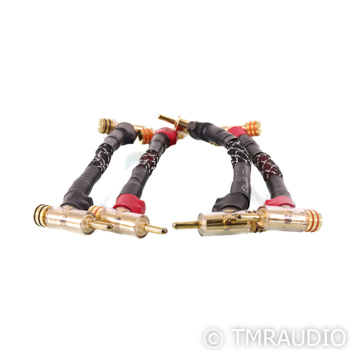 Acoustic Zen Absolute Bi-Wire Jumpers; Set of Four