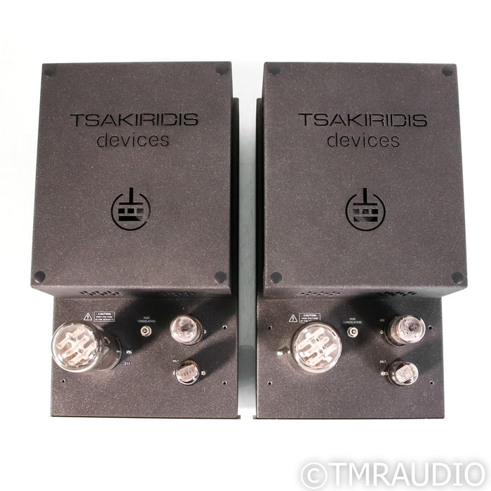 Tsakiridis Devices Orpheus Tube Monoblock Power Amplifiers; Pair