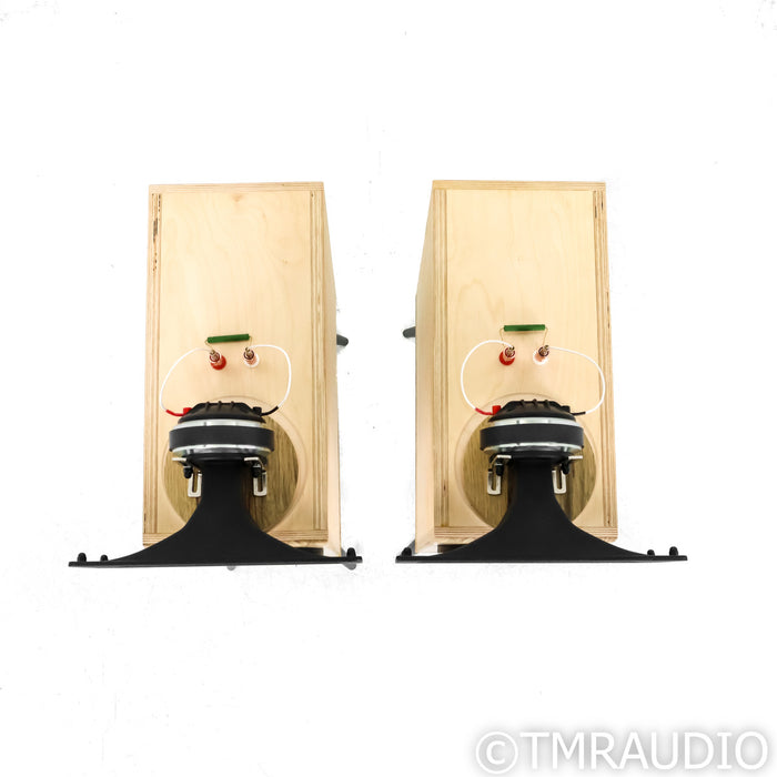 Shinjitsu Audio Hiro 6.5 Bookshelf Speakers; Cherry Pair w/ Stands