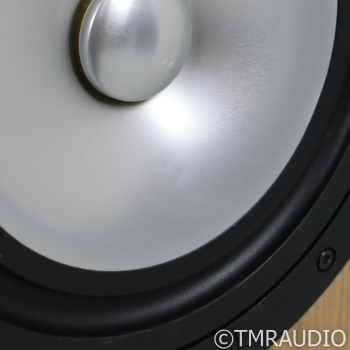Shinjitsu Audio Hiro 6.5 Bookshelf Speakers; Cherry Pair w/ Stands