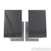 KEF R3 Meta Bookshelf Speakers; Black Gloss Pair with Stands