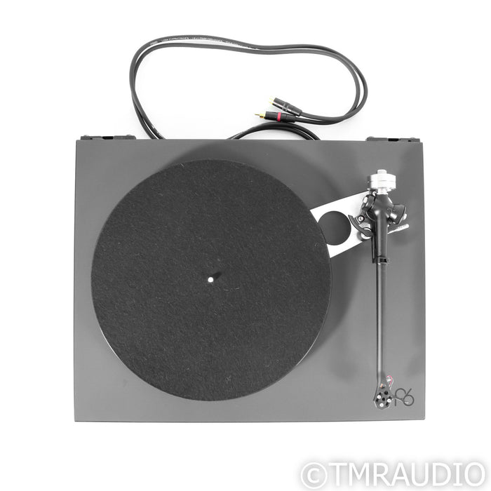 Rega Planar 6 Belt Drive Turntable; Matt Polaris Grey w/ Rega Ania MC