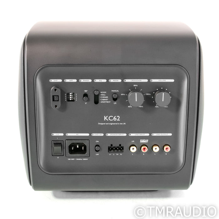 KEF KC62 6.5" Powered Subwoofer; Black