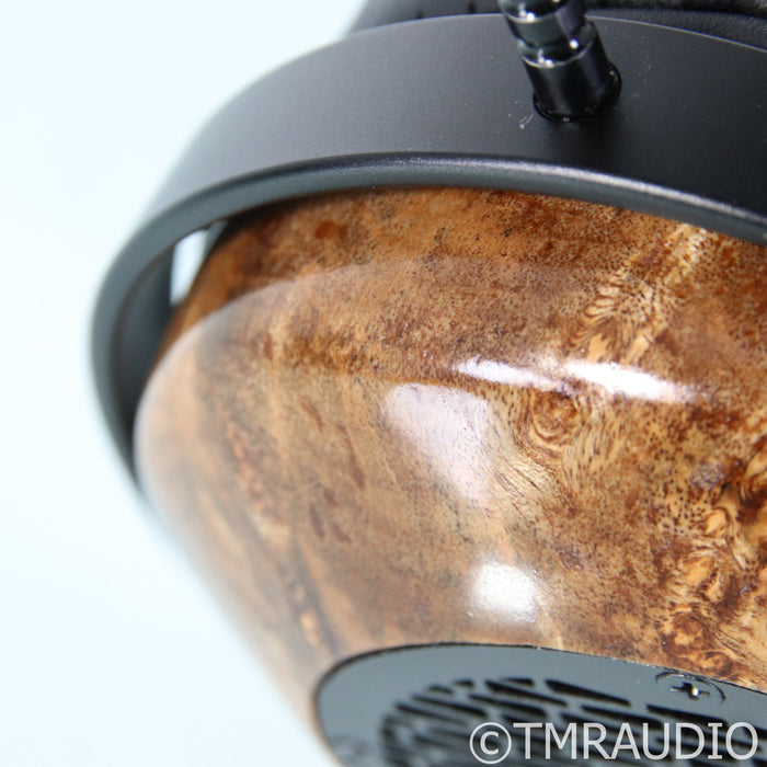 ZMF Aeolus Open Back Headphones; Camphor Burl Ltd.