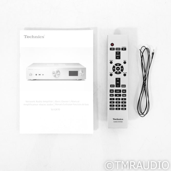 Technics SU-GX70 Streaming Integrated Amplifier; MM Phono (Mint / Unused)